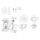 Комплект 4 в 1: Інсталяція GROHE Solido 3 в 1 3884966Q + Унітаз безобідковий Kroner Armada WHI513636 TORNADO (3884966KA51T) - изображение 2