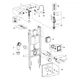 Комплект 4 в 1: Інсталяція Grohe Solido 2 в 1 38971000 + Панель змиву для унітаза Even Black 38966KV0 + Унітаз підвісний безобідковий Kroner Armada WHI513636 TORNADO (38971966KV0KA51T) - изображение 6