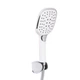 Смеситель для ванны Qtap Grand (с душевым гарнитуром) QTGRAWCR006 Chrome/White - изображение 5