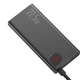 Повербанк 20000mAh 22.5W Baseus Digital Display 2xUSB/Type-C/microUSB швидка зарядка чорний - зображення 6