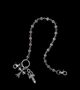 Ланцюжок з хрестом та мечем на джинси сумку Chrome Hearts style сріблястий панк хіп-хоп стрітвер готика Y2K 45 см - изображение 1
