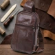 Сумка мужская через плечо 14986 Vintage коричневый - изображение 9