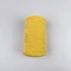 Шнур плетений YarnArt macrame cotton 2мм жовтий (№764) - изображение 6
