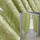 Комплект готових штор VR-Textil Льон мармур Royal Touch № 2011ш Світло-оливковий 100х270 см 2 шт (31-0112) - зображення 1