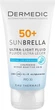 Ультралегкий защитный флюид Dermedic Sunbrella SPF 50+ для сосудистой и гиперактивной кожи 40 мл (5901643177584) - изображение 1