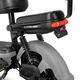 Электровелосипед EVOBIKE Nova MINI AGM (48V/12Ah) 500W графитовый, с пассажирским сиденьем, корзиной и дисплеем, серого цвета - изображение 5