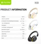 Навушники Bavin BH-53 Hi-Res RGB LIGHT Black (HB-BH-53 BK) - зображення 9