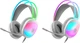 Наушники Defender Eclipse RGB White (4745091890722) - изображение 2