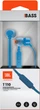 Навушники JBL T110 Blue (JBLT110BLU) Офіційна гарантія виробника! - зображення 7