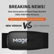 Нагрудный пульсометр Magene H64, Bluetooth 4.2/ANT+, IP67, черный - изображение 3