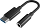 Адаптер Defender USB Type-C - 3.5 мм 11 см Black (4745090825992) - изображение 1