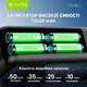 Пускозарядное устройство аккумуляторное с автокомпрессором 2 в 1 BAVIN PC1160S с повербанком и LED-фонарем Gray - изображение 6