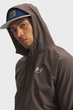 Чоловіча темно-коричнева вітровка UA Vibe Woven Jacket Under Armour XXL 6003001-200 - изображение 3