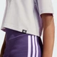 Дитяча футболка EVERYDAY GLAM CROPPED GRAPHIC JUNIOR adidas KA2971 (140) фіолетовий (4068814078994) - зображення 6
