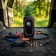 Пускозарядное устройство K5 4000 А джамп стартер с компрессором 150 PSI бустер автомобильный 16000 мАч пускатель 12 В стартер аккумуляторный 4в1 насос 32 л мин повербанк USB фонарь SOS для авто мотоцикла велосипеда - изображение 10