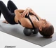 Массажный мячик двойной EasyFit DuoBall EF-2000 EPP 23х12 см мяч для массажа и МФР массажер для спины, ног, рук, шеи и стоп Черный (56002110) - изображение 2