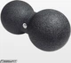 Массажный мячик двойной EasyFit DuoBall EF-2000 EPP 23х12 см мяч для массажа и МФР массажер для спины, ног, рук, шеи и стоп Черный (56002110) - изображение 9