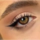 Карие контактные линзы с диоптриями ELITE Lens Кукольные Карие NEW 2 шт. -1.0 - изображение 6