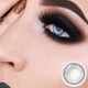 Сірі контактні лінзи з діоптріями ELITE Lens "Айс Мун Глоу" 2 шт. -4.0 - зображення 2