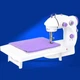 Портативна швейна машинка Mini Sewing SM202A зі складним столиком, педаллю та підсвічуванням - зображення 2