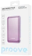 УМБ Proove Vibe Energy Plus 22.5W 10000mAh Purple (620400011) - изображение 3