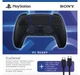 Геймпад Бездротовий Контролер Sony PlayStation (PS5) DualSense Midnight Black + cable USB-C to USB-C - изображение 6