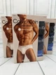 Мужские трусы слипа Calvin Klein набор 3 штуки синего цвета размер XL - изображение 6