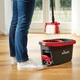 Набор для уборки Vileda TURBO 2in1 Microfibre Швабра + ведро с педальным отжимом (163422) - изображение 5