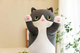 Мягкая игрушка Кот Батон 110 см Подушка Обнимашка Черный - изображение 6