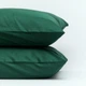 Набір наволочок Moon&Star Satin Stripe Emerald Luxe 70х70 2 шт (MS-840002711) - зображення 1