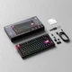Беспроводная игровая клавиатура Onikuma MT706 Tri Mode механическая RGB, 2.4G/BT/Type-C (ENG) Черный - изображение 6