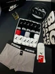 Мужские боксеры 5 шт. + 12 пар Высоких носков | L | Разные цвета (11P18U_Prem5D) - изображение 1