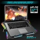 Подставка для ноутбука Spirit Of Gamer AirBlade 500 RGB с охлаждением, 4 вентилятора, 10–17”, регулируемая, USB, геймерская - изображение 5