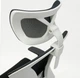 Крісло Barsky Mesh White/Black BM-04 - изображение 11