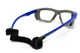 Спортивна оправа під діаптрії Global Vision RX-K Blue (rx-able) (clear) прозорі - изображение 6