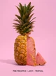 Лосьон для тела с шиммером Pink Pineapple Jelly Glaze Victoria’s Secret Pink 1159864227 (Розовый 177 ml) - изображение 2