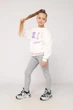 Лосини для дівчинки Lizi KIDS світло-сірий 146 ЦБ-00286484 - изображение 2