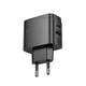 Сетевое зарядное устройство HOCO CS63A Bright Power Delivery 65W пластик черный 81,2x53x30 мм - изображение 6
