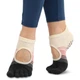 Шкарпетки для йоги із закритими пальцями нековзні триколірні SP-Sport Yoga Socks 9813-1 розмір 36-41 Black-Pink-Beige - зображення 4