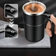 Кружка самопомешивающаяся JB-01 с LCD термометром и зарядкой Self Stirring Mug 380 мл - изображение 6
