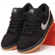 Кроссовки женские и мужские Ni SB Dunk Black Grey FOG / кеды Най СБ Данк черные серые 41 - изображение 1