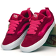 Кроссовки женские Va Knu Skool Bordo Pink White / кеды Ва бордовые розовые белые 37 - изображение 1