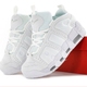 Кроссовки женские и мужские Ni Air More Uptempo Low Triple White / Най аир мор Аптемпо белые 38 - изображение 1