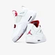 Кроссовки женские и мужские Ni Air Jord 4 White Red / Най аир Джорд 4 белые с красным высокие 45 - изображение 8