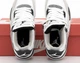 Кроссовки женские и мужские Ni Air Jord 4 White Black / Най аир Джорд 4 белые с черным высокие 37 - изображение 8
