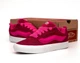 Кроссовки женские Va Knu Skool Bordo Pink White / кеды Ва бордовые розовые белые 37 - изображение 4