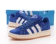 Кроссовки женские и мужские Adi Campus Blue White / Ади Кампус синие с белым 38 - изображение 3
