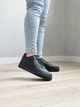 Кроссовки женские и мужские Ni Air Force 1 black / кеды Най аир Форс 1 черные 43 - изображение 3