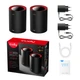 Маршрутизатор WiFi Mesh-система WiFi 6 2.5G Cudy M3000 Black (2-Pack) 2 штуки дводіапазонні AX3000 (73-00525) - зображення 5