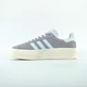 Кроссовки женские Adi Gazelle Bold Platform Grey White / кеды Ади Газель болд серые белые 39 - изображение 6